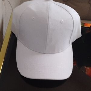 Classic White Baseball Cap